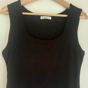 Wasabi + Mint Black Tank